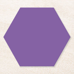 Faded Purple,Greyish Purple,Lavender Purple, Paper Coaster