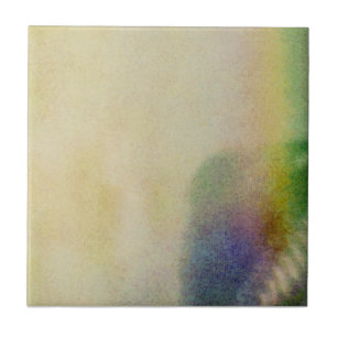 Faded Rainbow Ceramic Tile