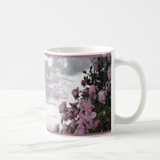 Faded Roses Coffee Mug (Right)
