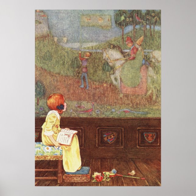 Faded Tapestry by Millicent Sowerby Poster (Front)