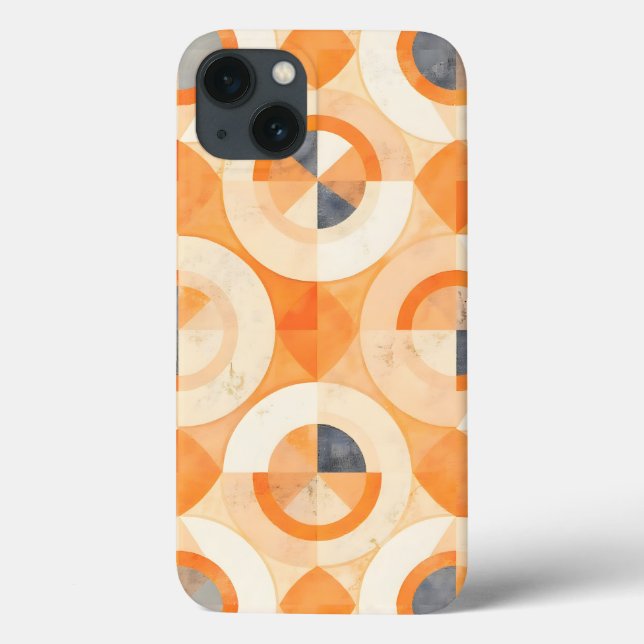 Faded Terra Geometrics Case-Mate iPhone Case (Back)