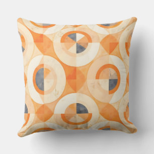 Faded Terra Geometrics Cushion