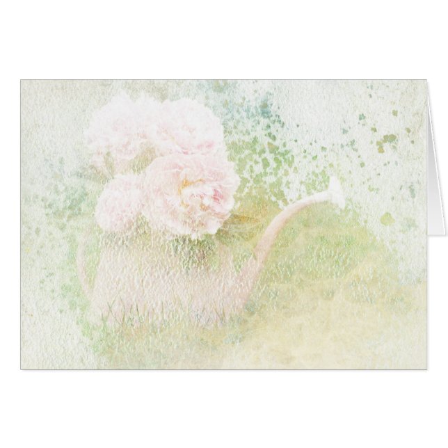 Faded Textures Peony Bouquet (Front Horizontal)