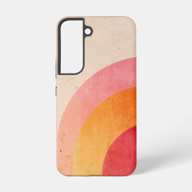 Faded Warm Horizon Phone Case (Back)