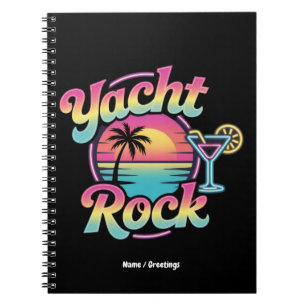 Faded Yacht Rock Boat Party – Smooth Sounds & Coas Notebook
