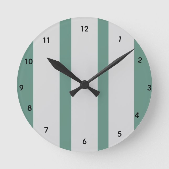 Fadedmintmetal  Acrylic Wall Clock (Front)