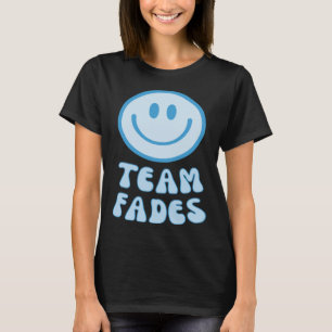 Fades or Braids Gender Reveal Retro Team Fades T-Shirt