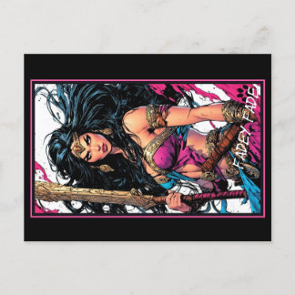 Fadey Barbarian Comic Style 03   Postcard