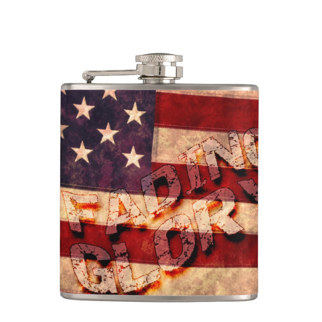 Fading Glory Hip Flask (Front)