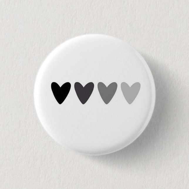 Fading Hearts Button (Front)
