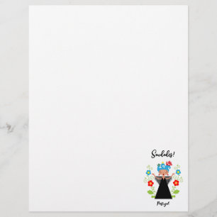 Fado woman singer with Portuguese caravel ships