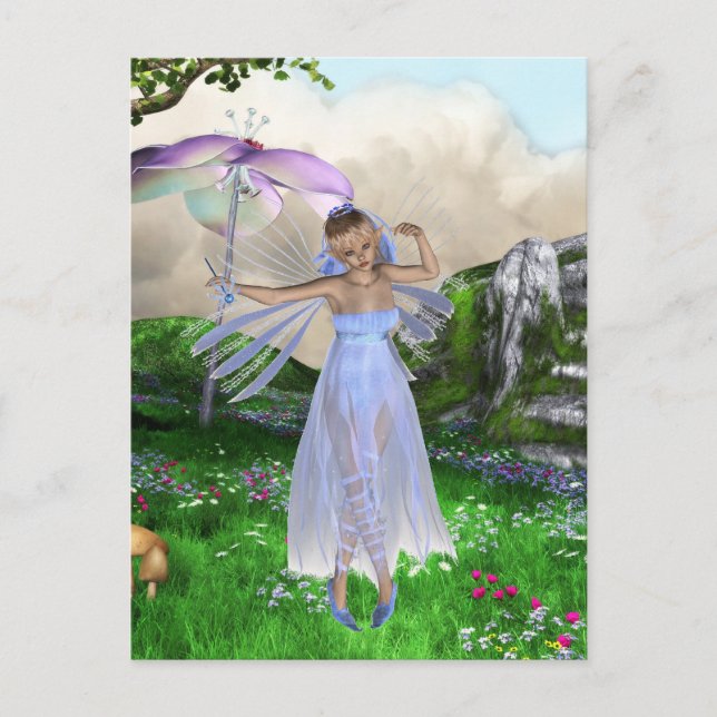 Fae Dancing Postcard (Front)