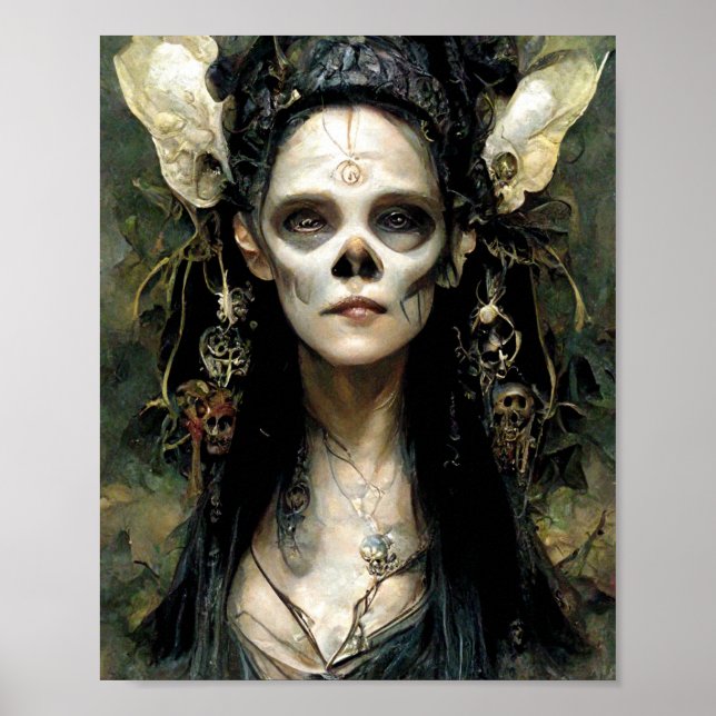Fae Of Death 3 Dark Fantasy Art Poster (Front)