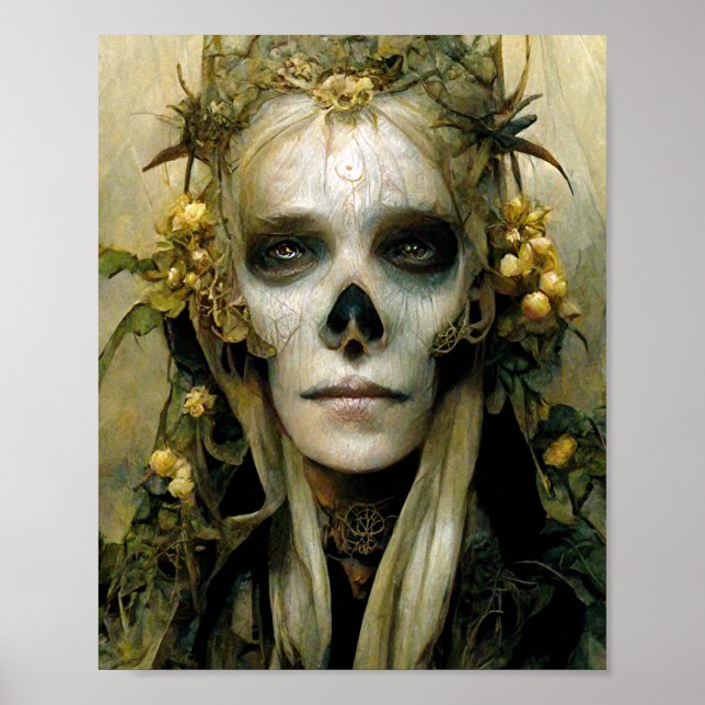 Fae Of Death 4 Dark Fantasy Art Poster (Front)