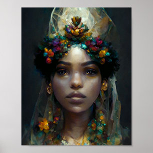 Fae Woman Fantasy Art Poster