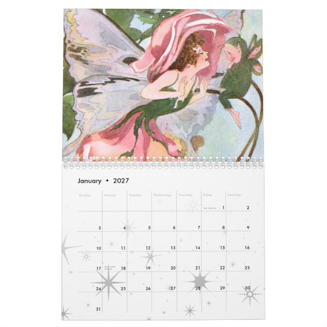 Faerie Calendar 2011 (Jan 2027)