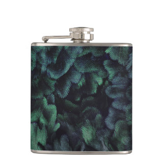 Faerie Forest Vinyl Wrapped Flask