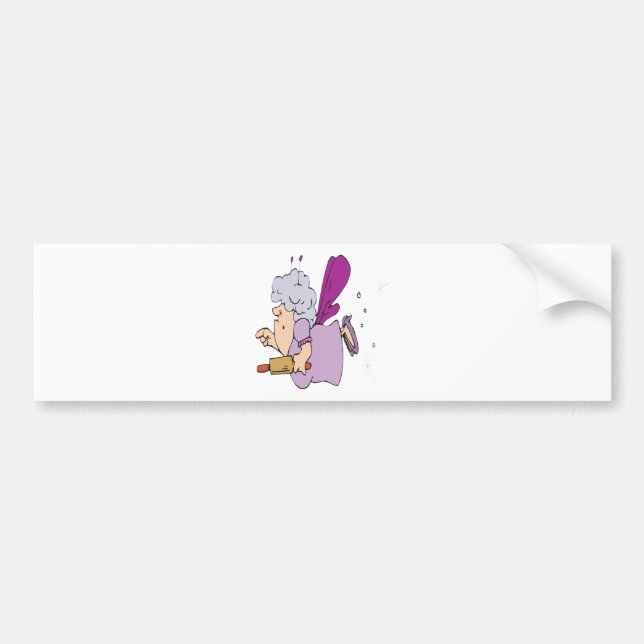 Faerie-Godmother Bumper Sticker (Front)
