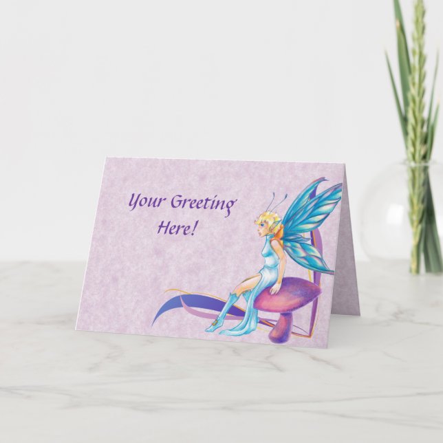 Faerie Greeting Card (Front)