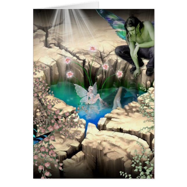 Faerie in Elven Pond (Front)