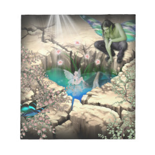 Faerie in Elven Pond Notepad
