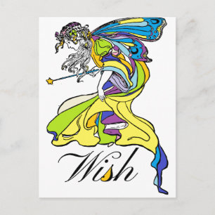 Faerie Wish Postcard