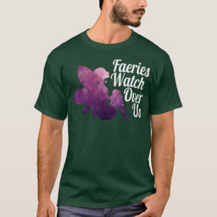 FAERIES FAIRY WATCH OVER US SILHOUETTE T-Shirt