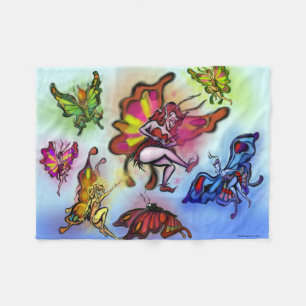 Faeries Fleece Blanket