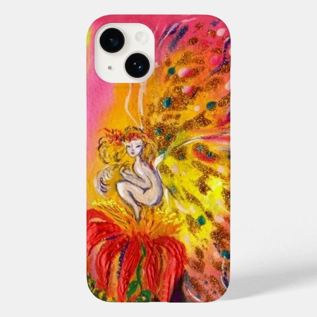 FAERIES OF DAWN / Flower Fairy,Pink Yellow Case-Mate iPhone Case (Back)