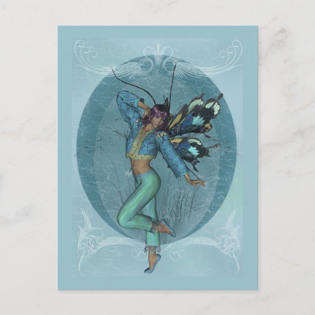 Faery Dance Postcard (Front)