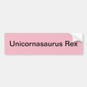 Faery Fairy Otherkin dinosaur unicorn pegasaurus Bumper Sticker