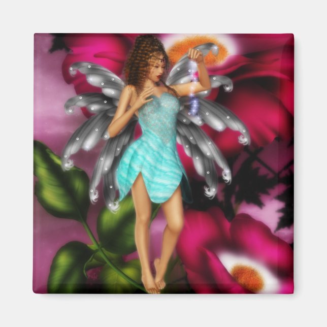 Faery Rose Magnet (Front)