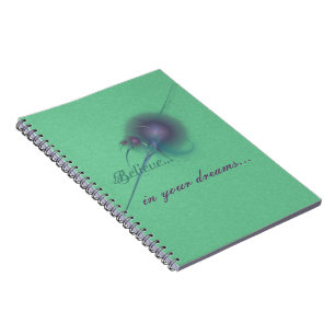 Faery Wand Abstract Art Notebook