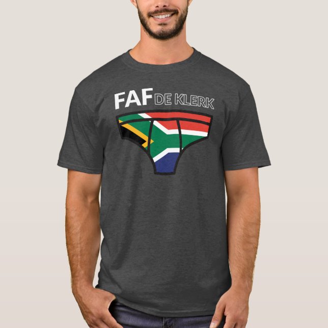 Faf De Klerk - 2019 Springbok Rugby World Cup Cham T-Shirt (Front)