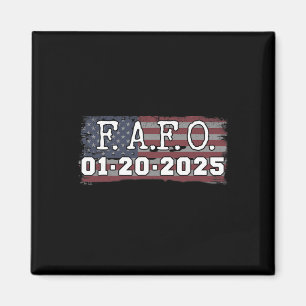 Fafo January 20, 2025 Us Presidential Inauguration Magnet