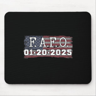 Fafo January 20, 2025 Us Presidential Inauguration Mouse Pad
