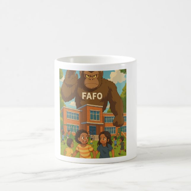FAFO - The Beast Coffee Mug (Center)