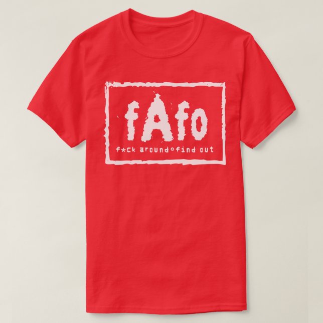 FAFO WORLD ORDER T-Shirt (Design Front)