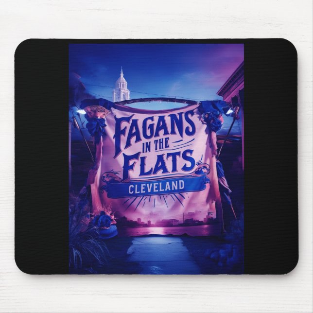 Fagans In The Flats Cleveland, Ohio Mouse Pad (Front)