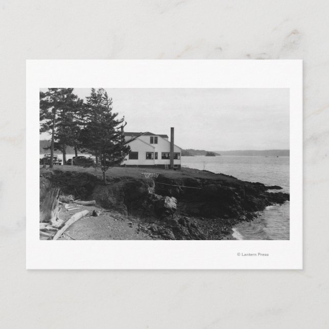 Fahlen's Hope Island Caf� in San Juan Islands Postcard (Front)