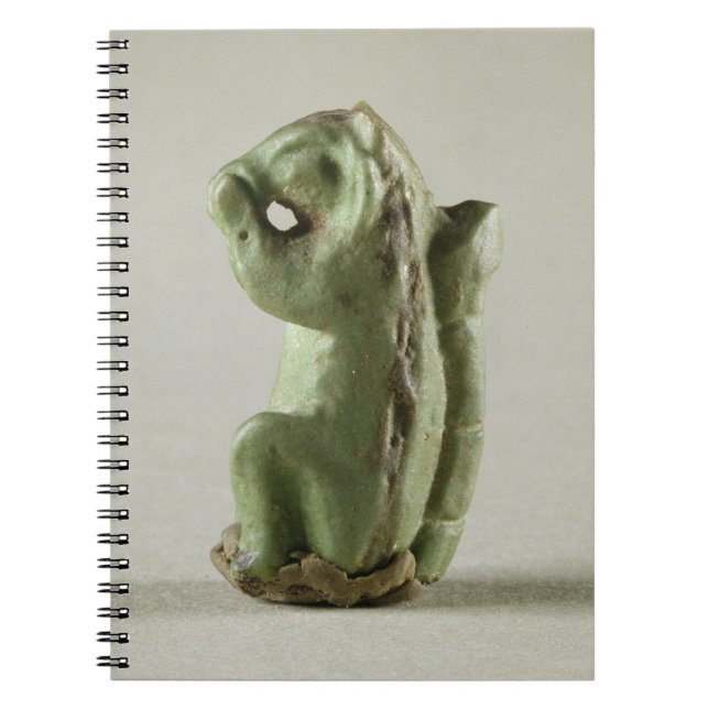 Faience squirrel, Harappa, 2300-1750 BC Notebook (Front)