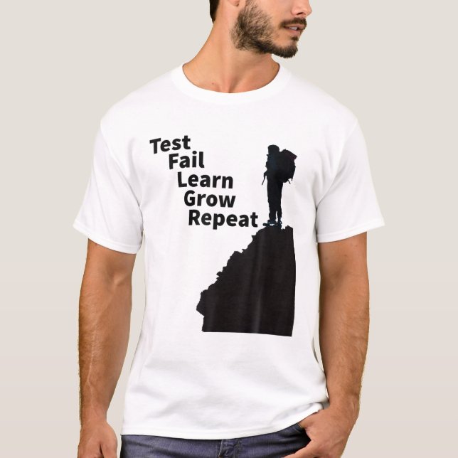 Fail And Learn T-Shirt (Front)