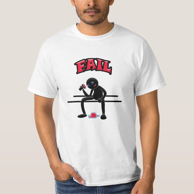 Fail Ice Cream T-Shirt (Front)