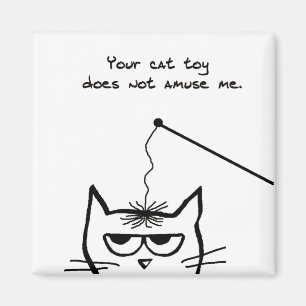 Failed Cat Toys - Funny Cat Magnet