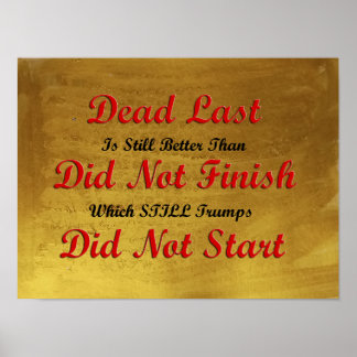 Failure better than not trying motivational poster