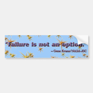 Failure bumper sticker