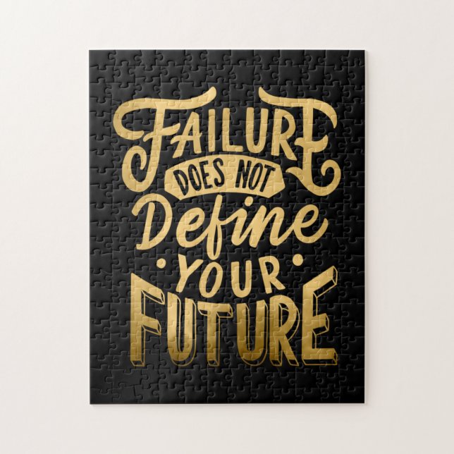 Failure does not Define your Future Jigsaw Puzzle (Vertical)