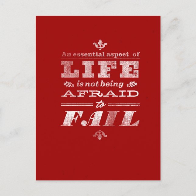 Failure Postcard (Front)