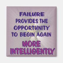 failure provides opportunity