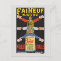 Faineuf France Vintage Poster 1911
